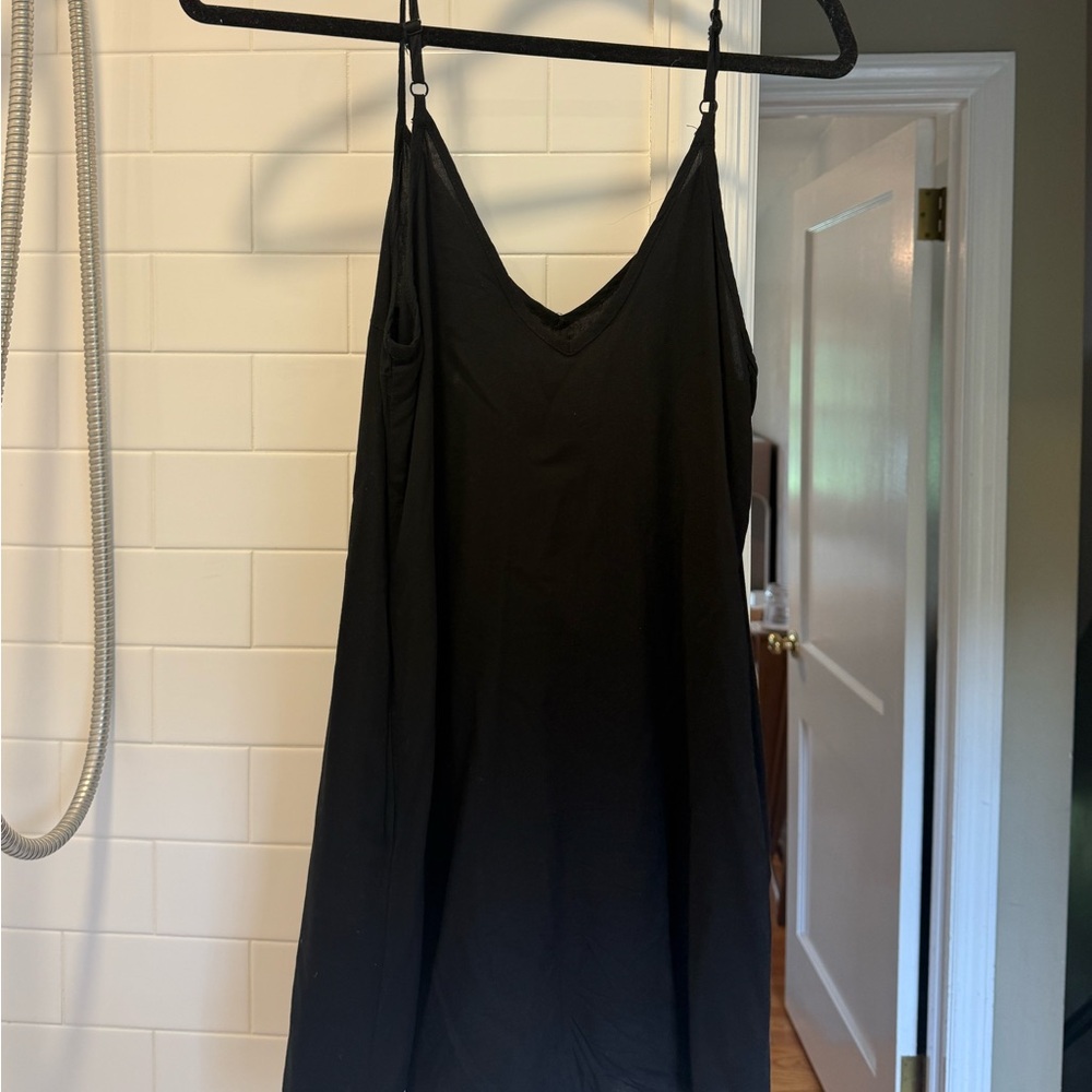 Black Spaghetti Strap Dress